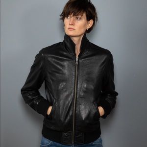 Vintage Calvin Klein leather jacket